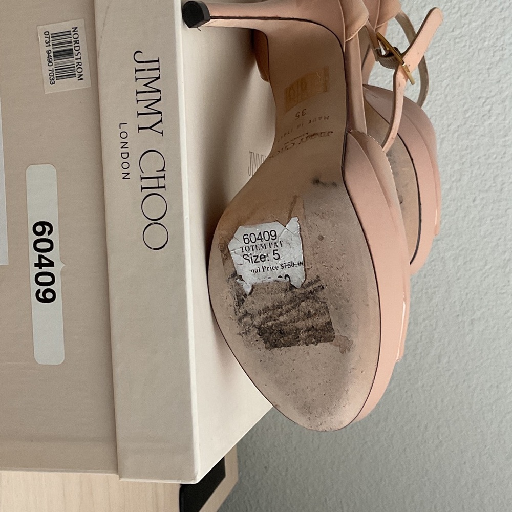 Jimmy Choo Blush Pink Heels - Picture 6 of 13